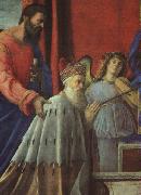 Giovanni Bellini, The Doge Barbarigo, St John and Musician Angels (Detail)